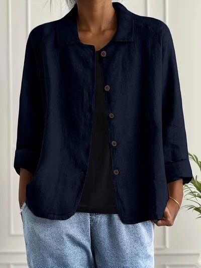 Desmira™ | Casual Button-Front Jacket