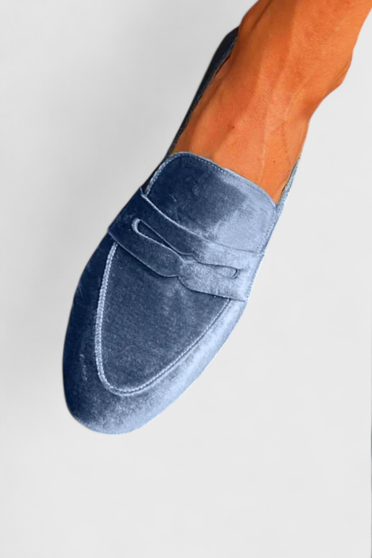 Corinne™ | Chic Velvet Loafers