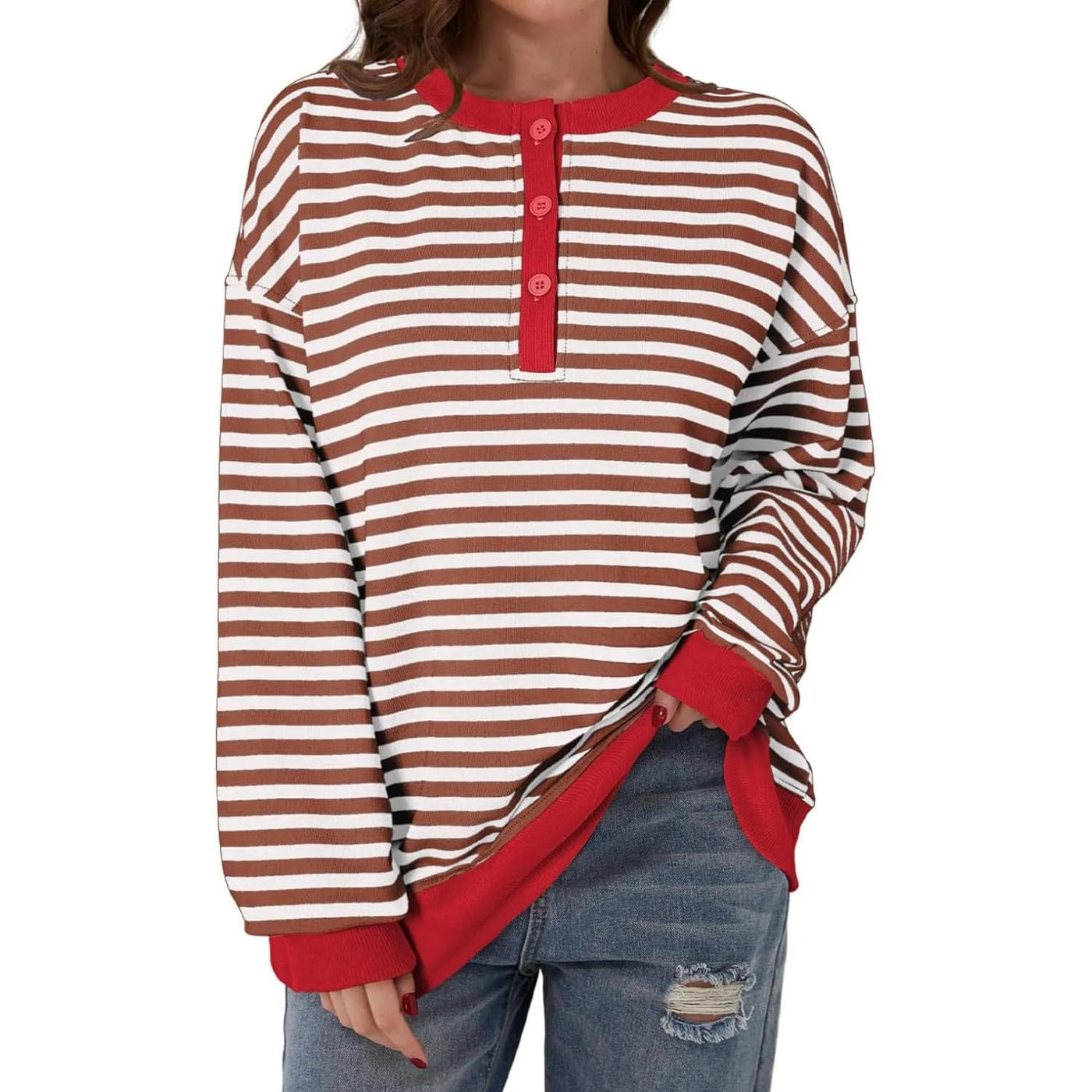 Ivelisse™ | Classic Striped Pullover