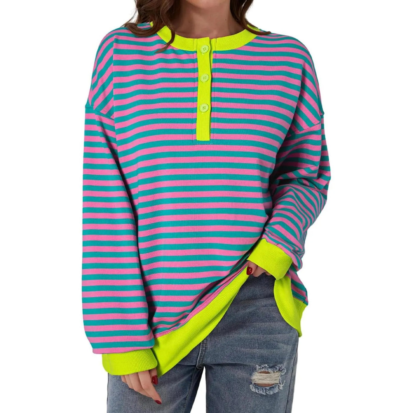 Ivelisse™ | Classic Striped Pullover