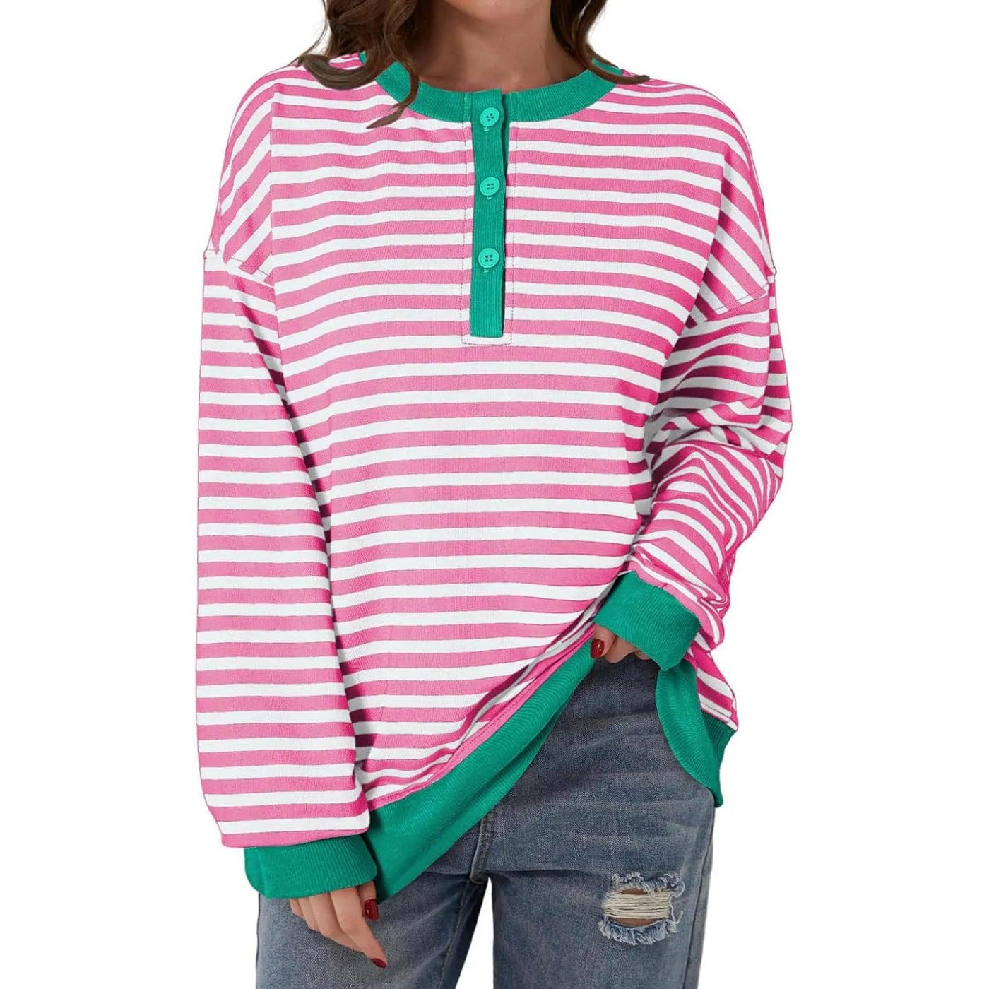 Ivelisse™ | Classic Striped Pullover