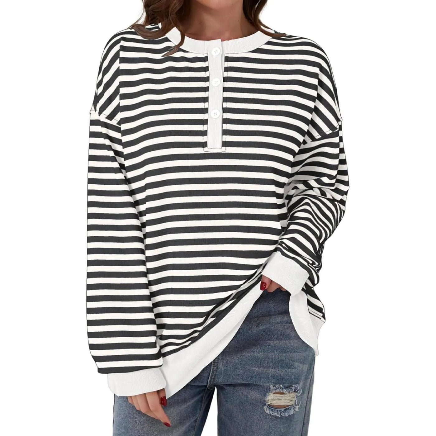 Ivelisse™ | Classic Striped Pullover