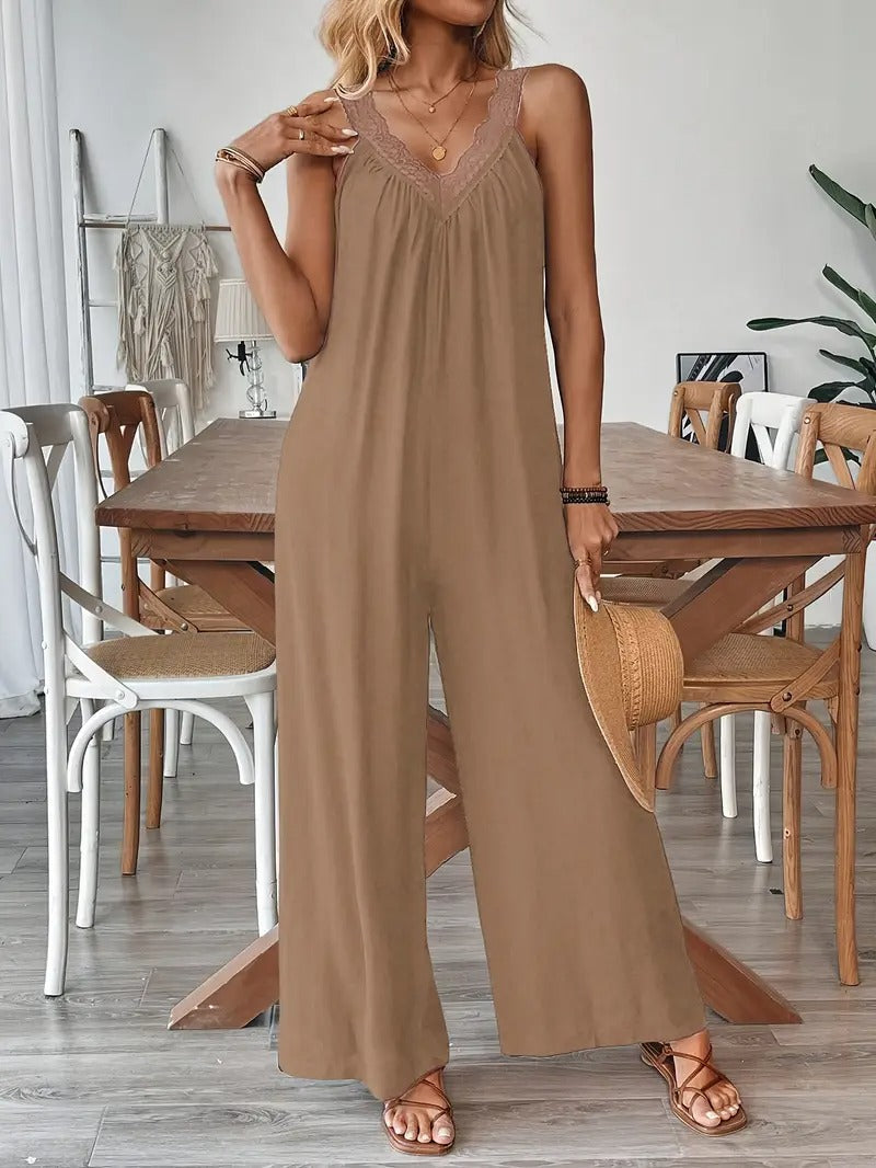 Lunara™ | Soft Wide-Leg Jumpsuit