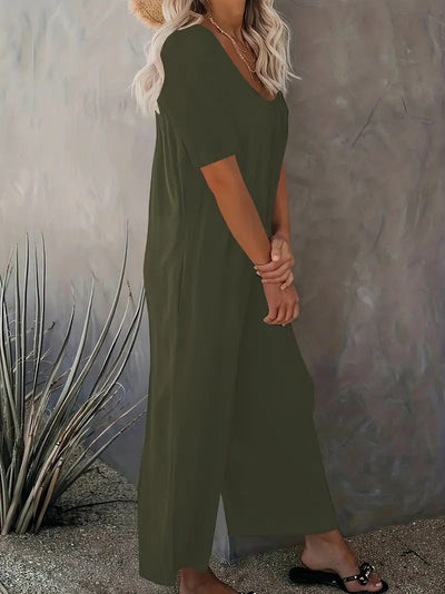 Alvea™ | Flowy Wide-Leg Jumpsuit