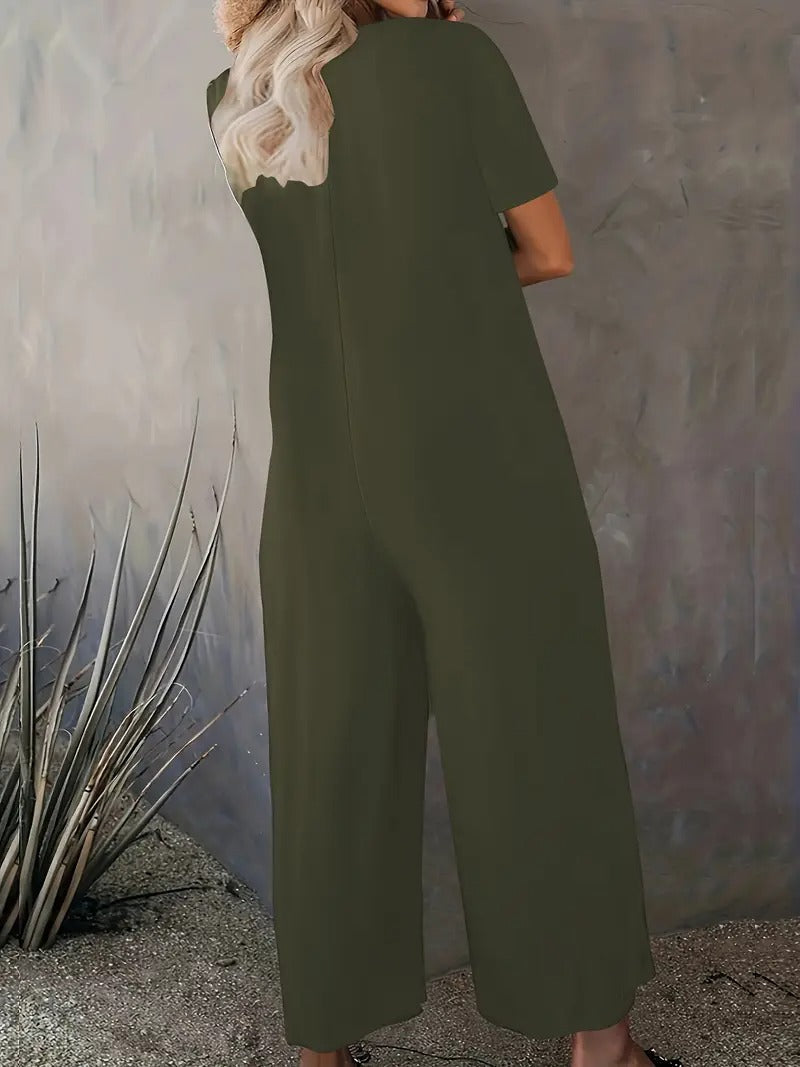 Alvea™ | Flowy Wide-Leg Jumpsuit