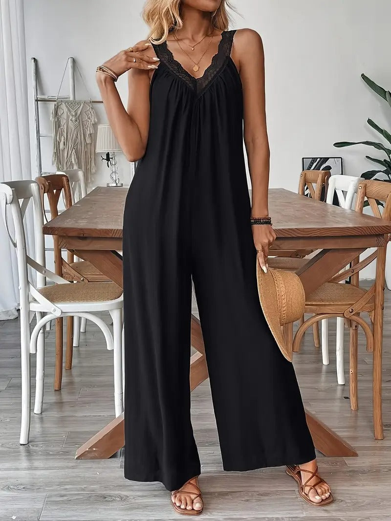 Lunara™ | Soft Wide-Leg Jumpsuit