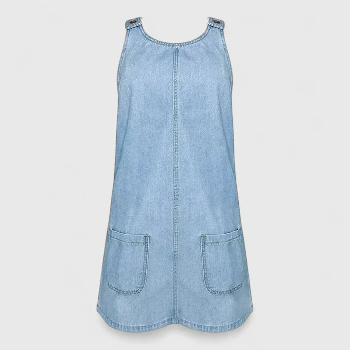 Sovira™ | Sleeveless Pocket Mini Dress