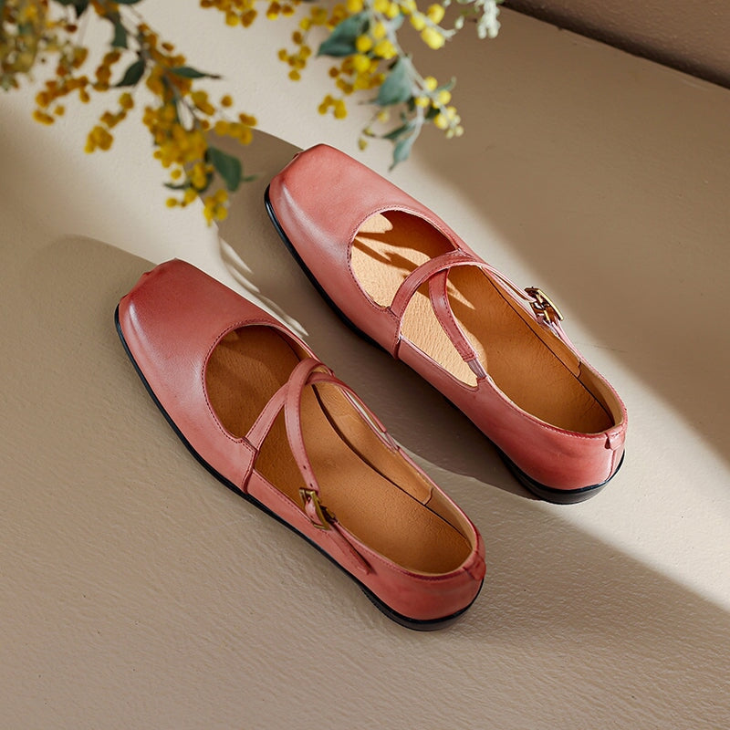 Rowena™ | Vintage Charm Flats