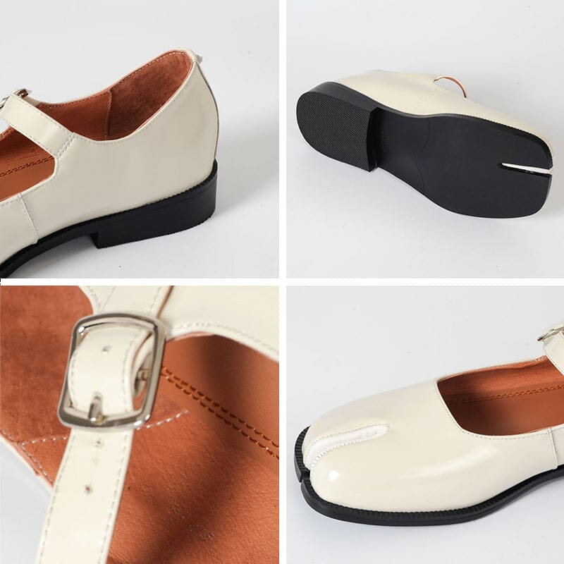 Nivora™ | Retro Split-Toe Flats