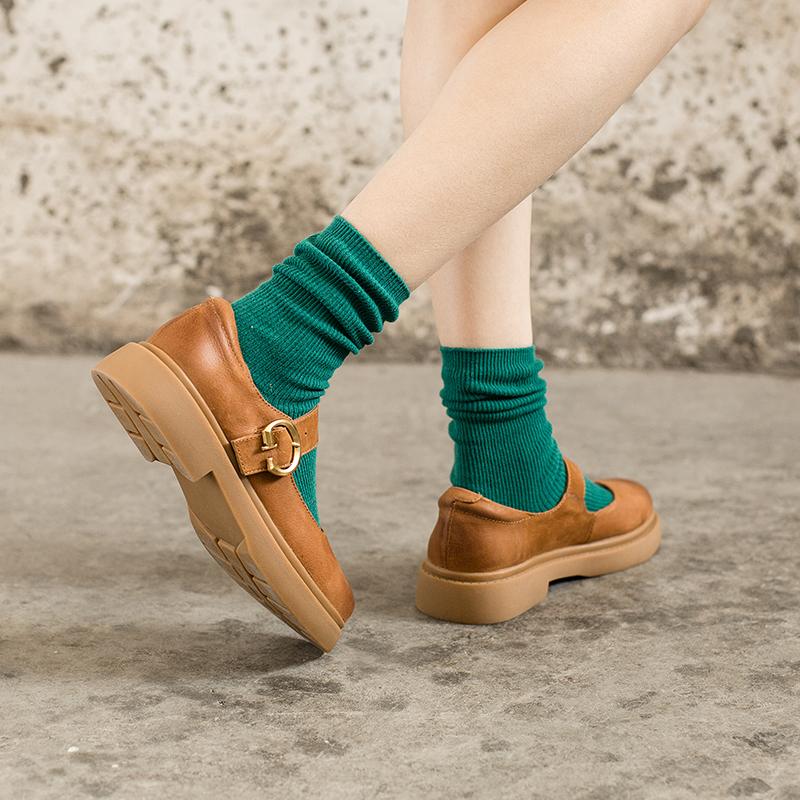 Keturah™ | Classic Buckle Flats