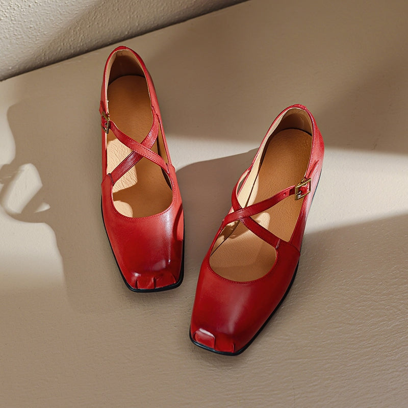 Rowena™ | Vintage Charm Flats