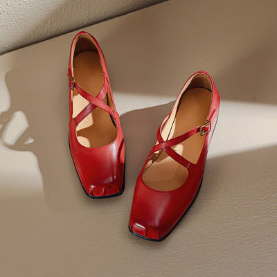 Rowena™ | Vintage Charm Flats