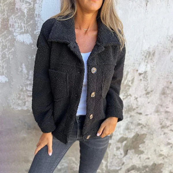 Elaris™ | Button-Up Sherpa Jacket